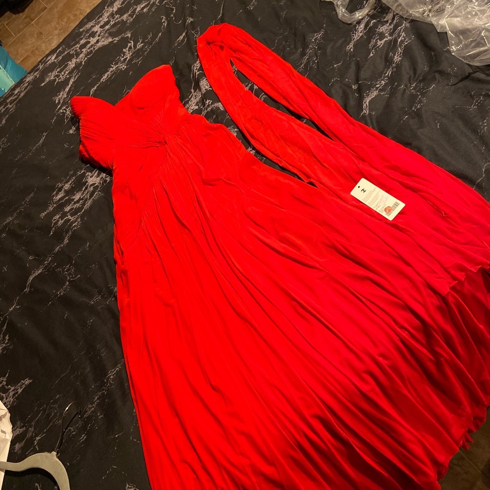 Terani Couture Ruby Red Dress